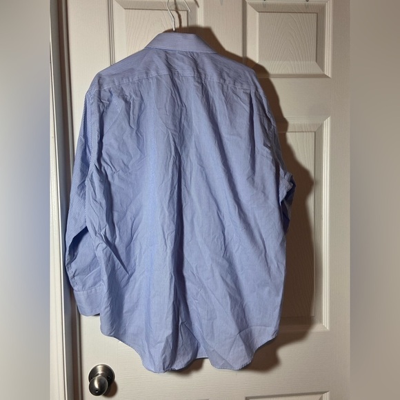 Ralph Lauren Shirt Mens Sz 17 32/33 Yarmouth Long Sleeve Button Down Casual EUC - Picture 9 of 9